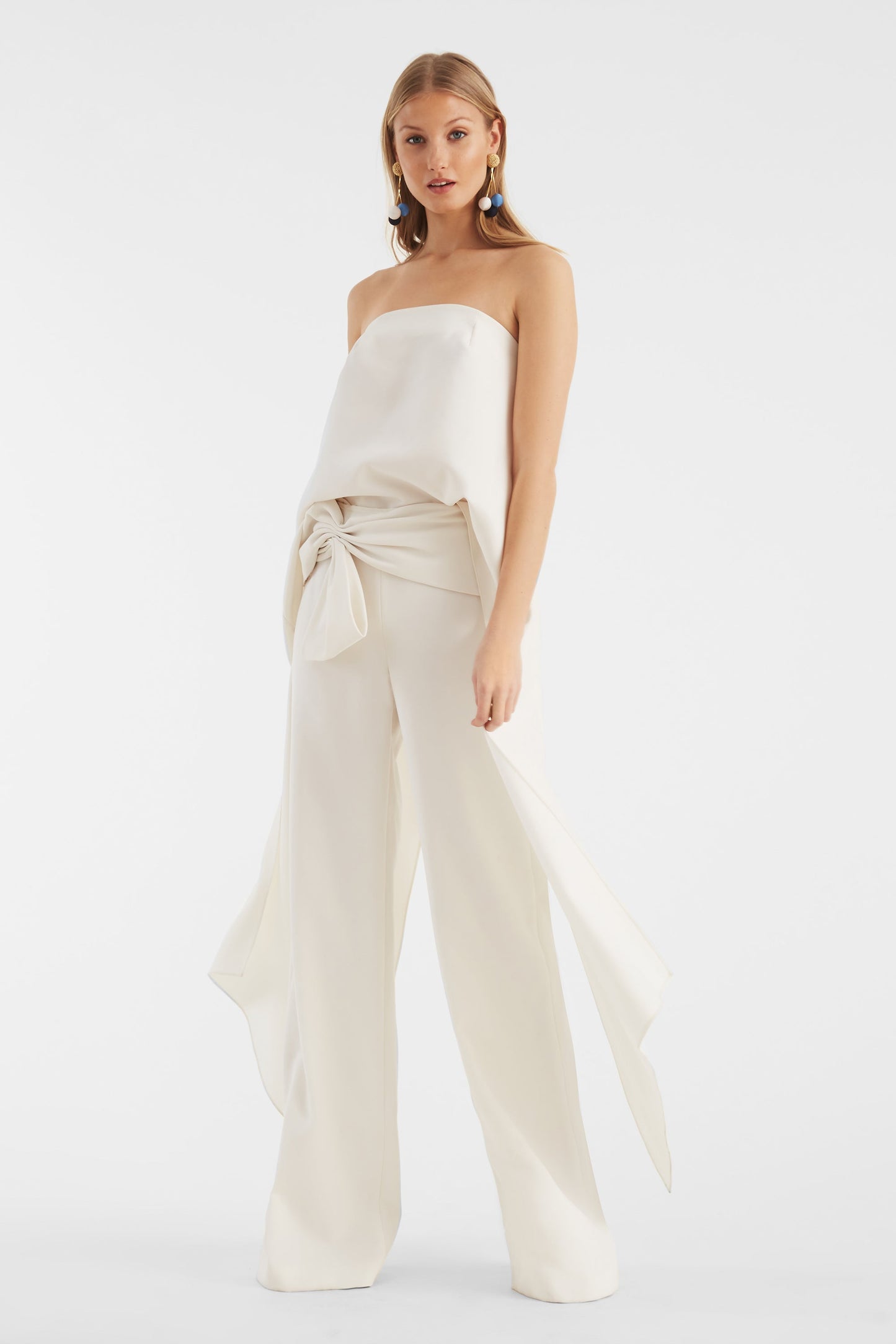 Whitley Pant - Ivory - Final Sale