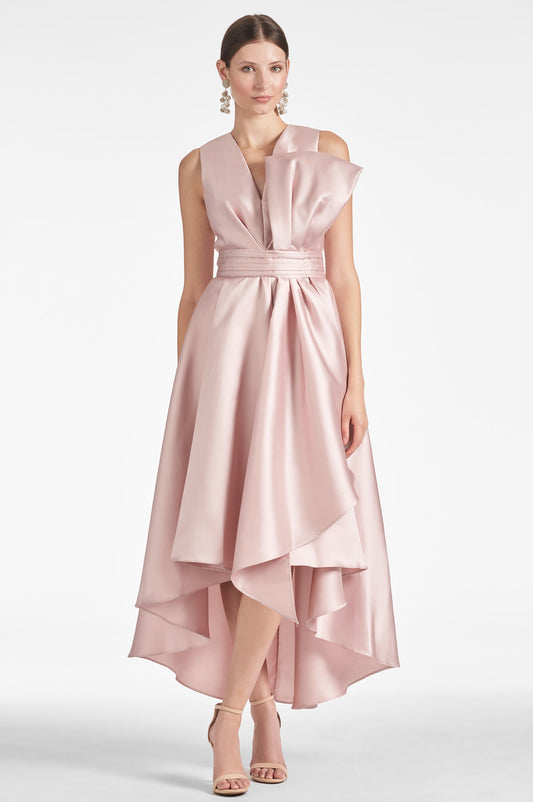 Jenna Gown - Silver Peony - Final Sale