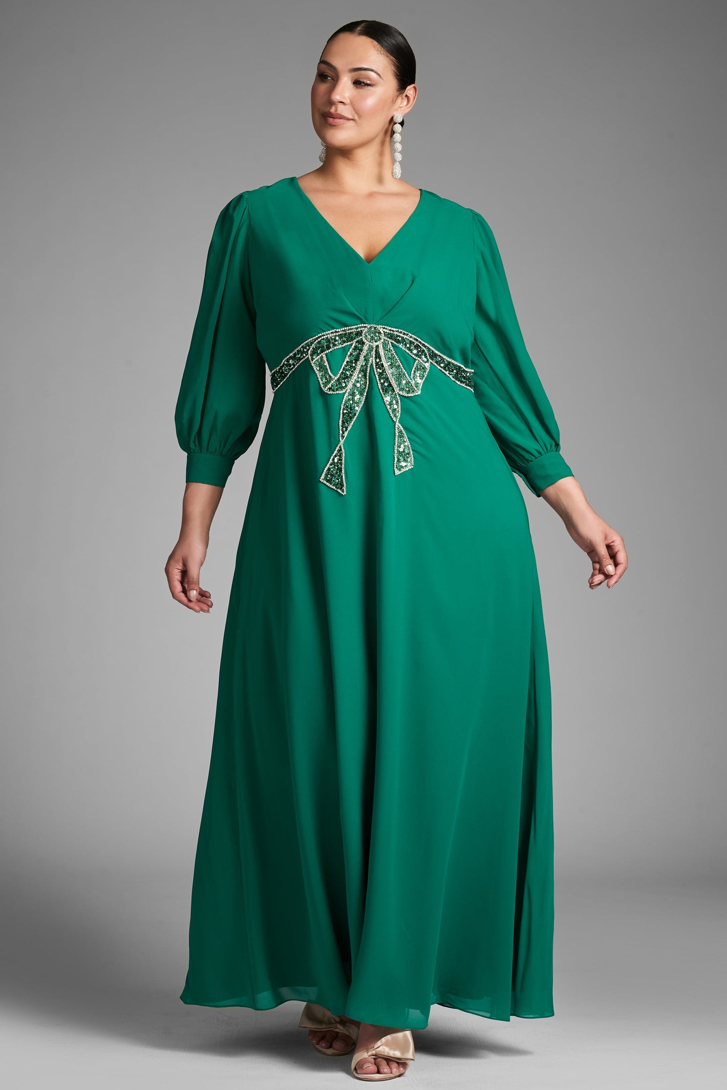 Ramsey Gown - Malachite - Final Sale