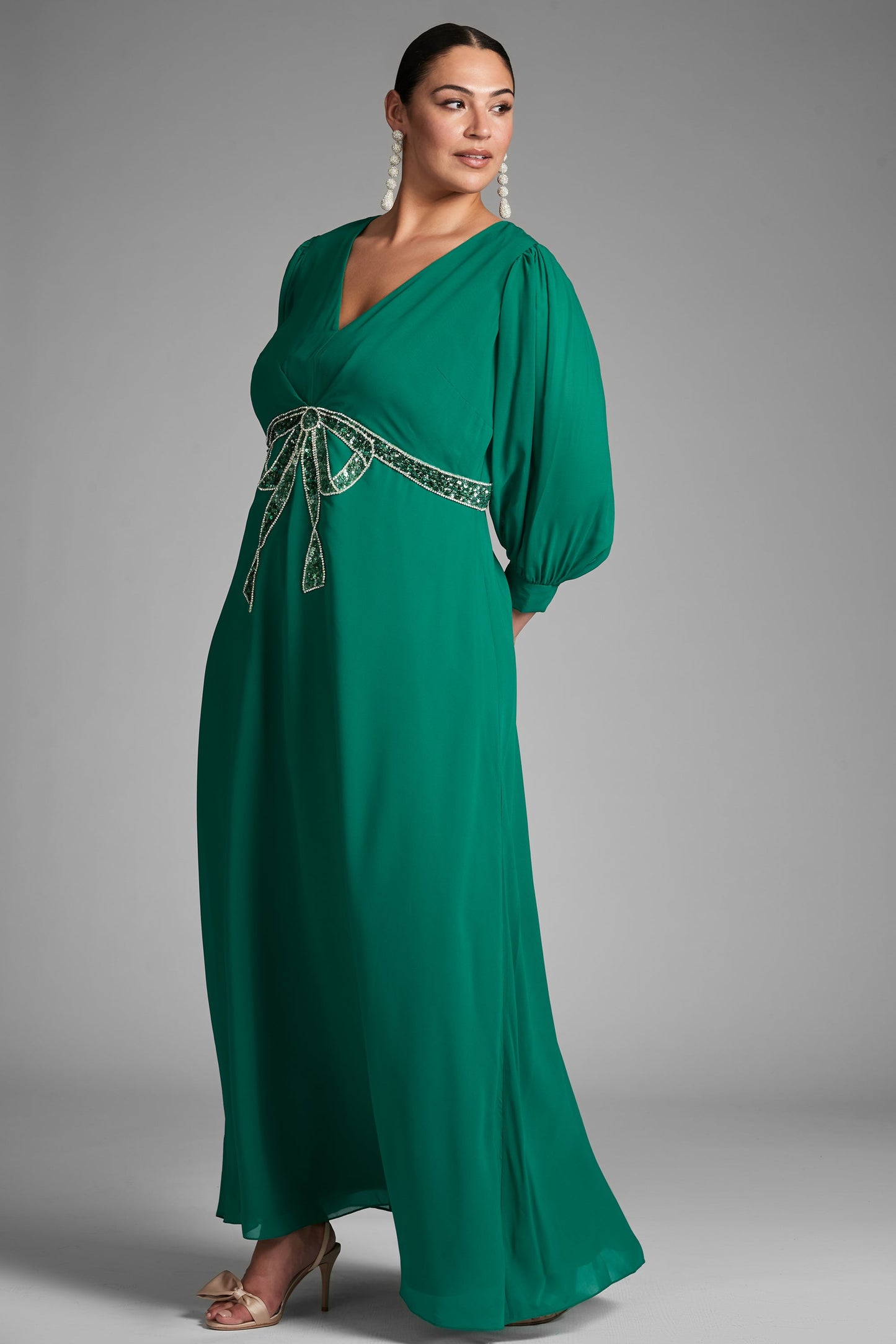 Ramsey Gown - Malachite - Final Sale