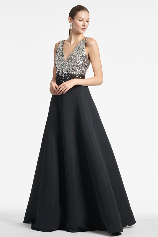 Caterina Gown - Black - Final Sale