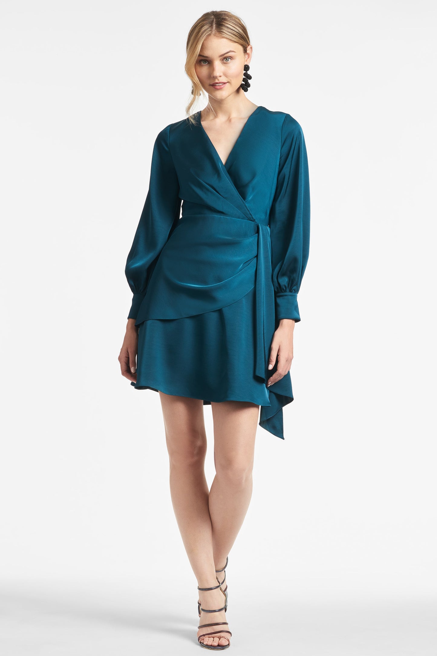 Daria Dress - Bottle Green - Final Sale