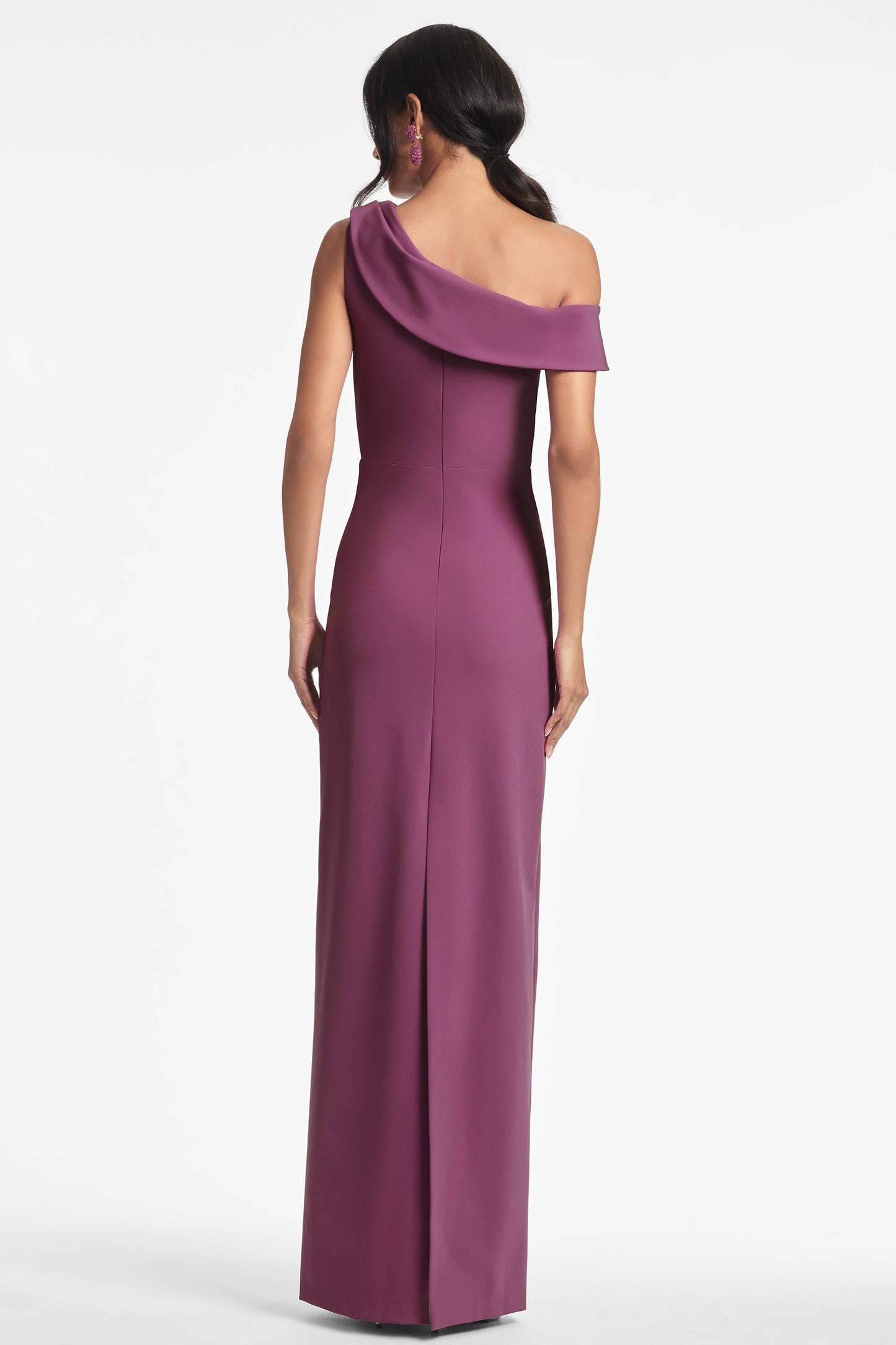 Davis Gown - Aubergine - Final Sale