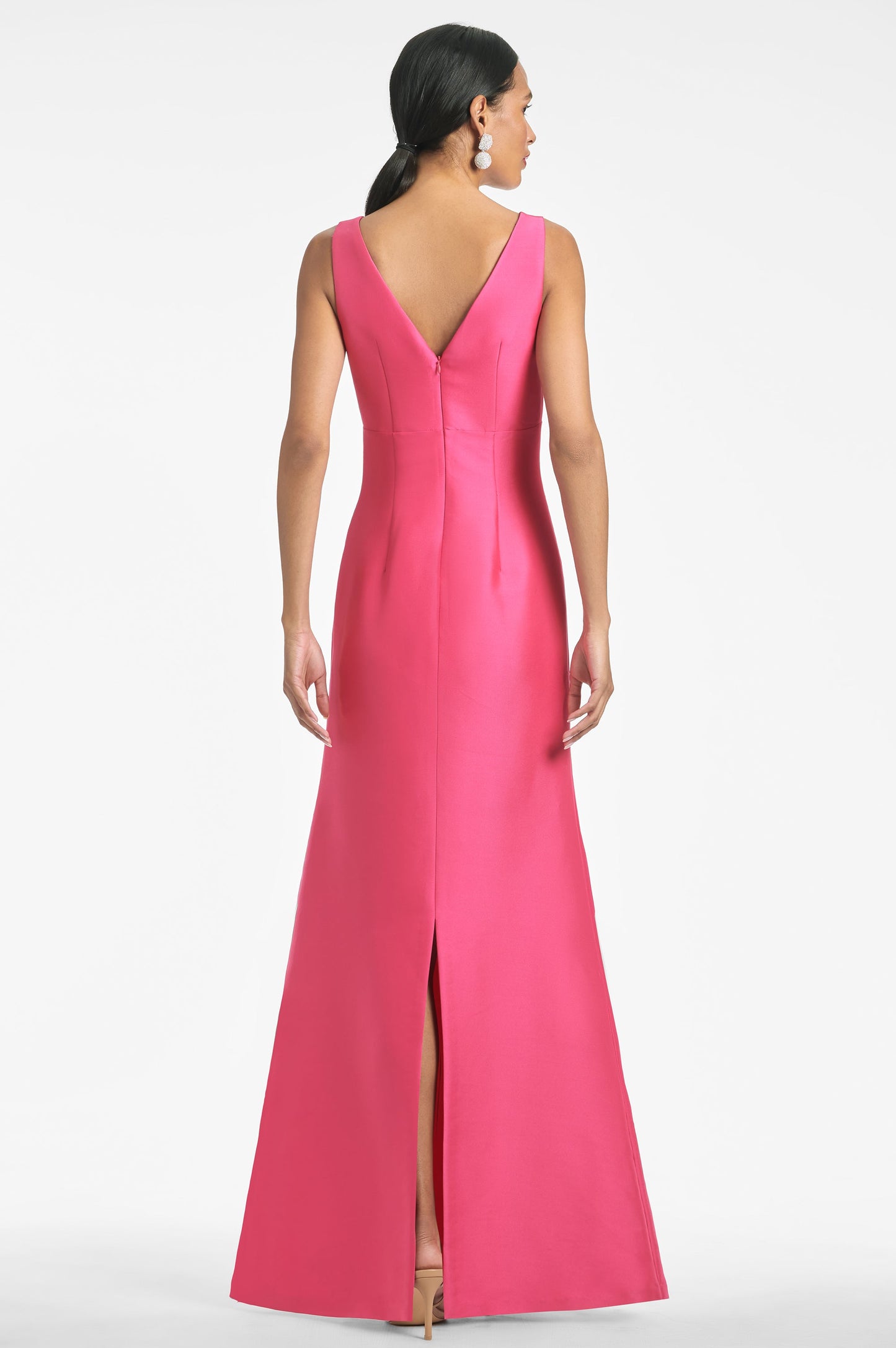 Evan Gown - Fuchsia - Final Sale