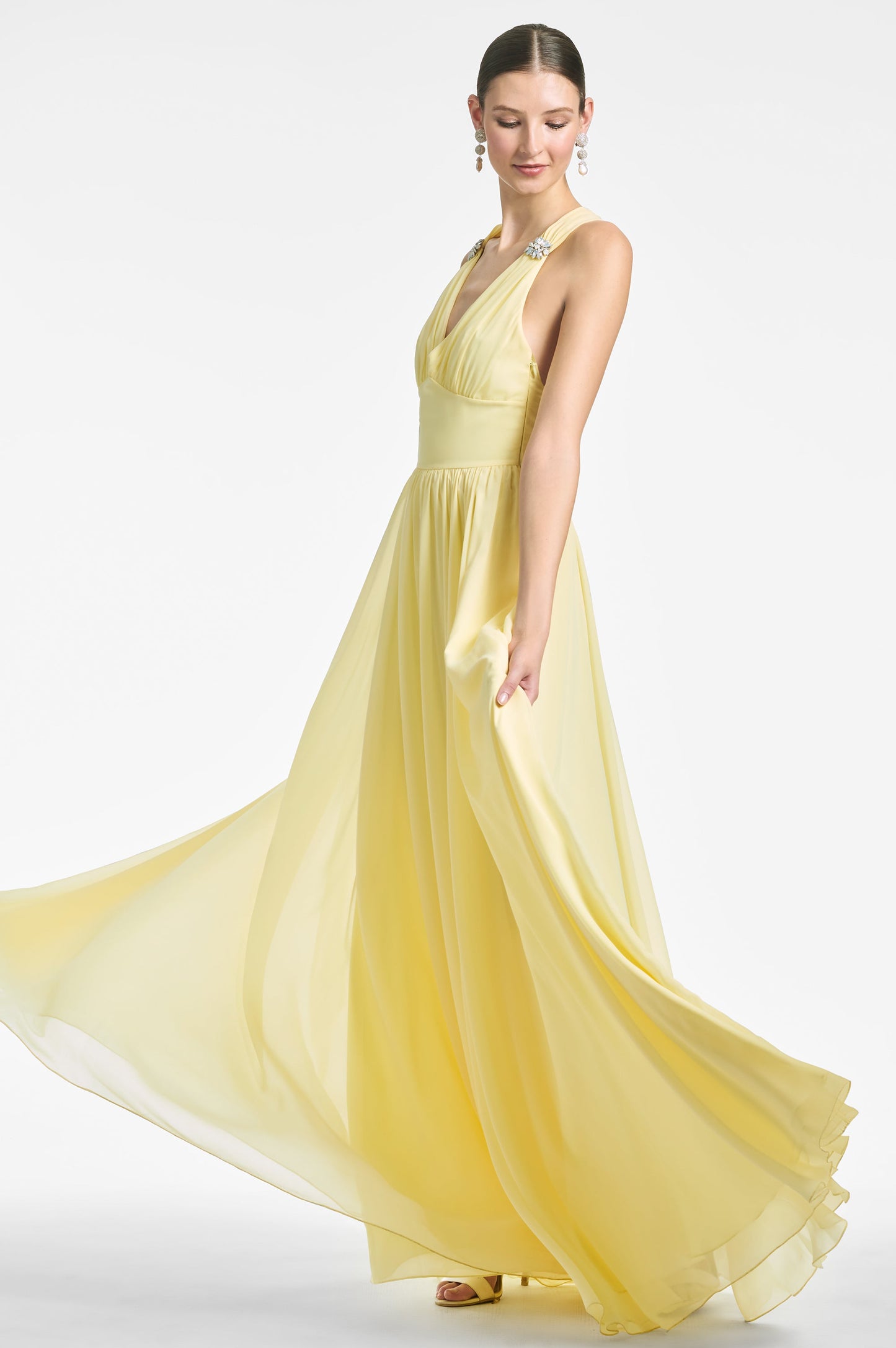 Kenzia Gown - Lemon Drop - Final Sale