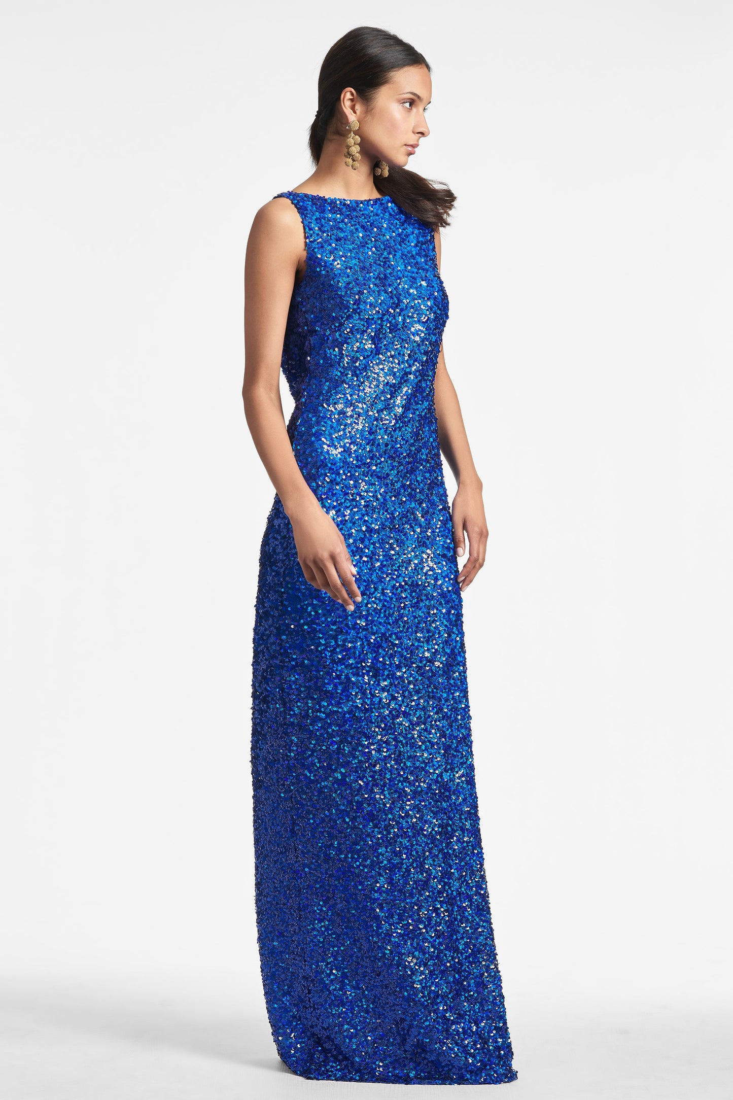 Mariah Gown - Cobalt - Final Sale