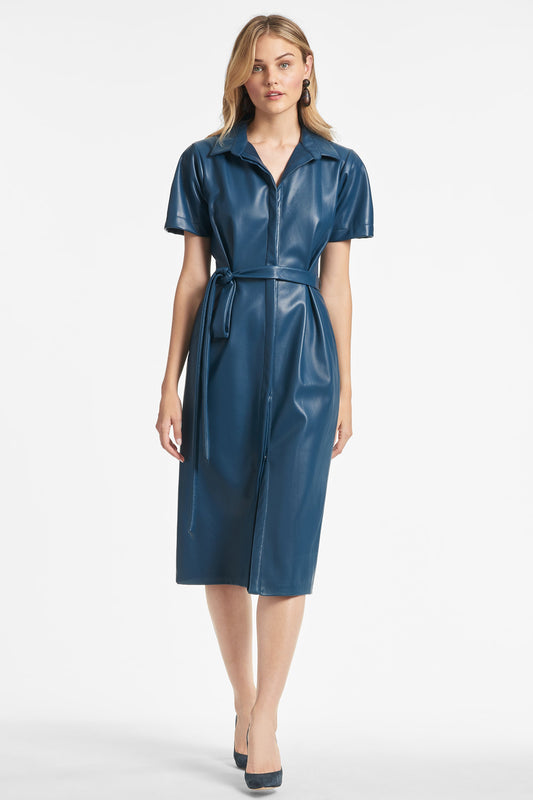 Petra Dress - Blue - Final Sale