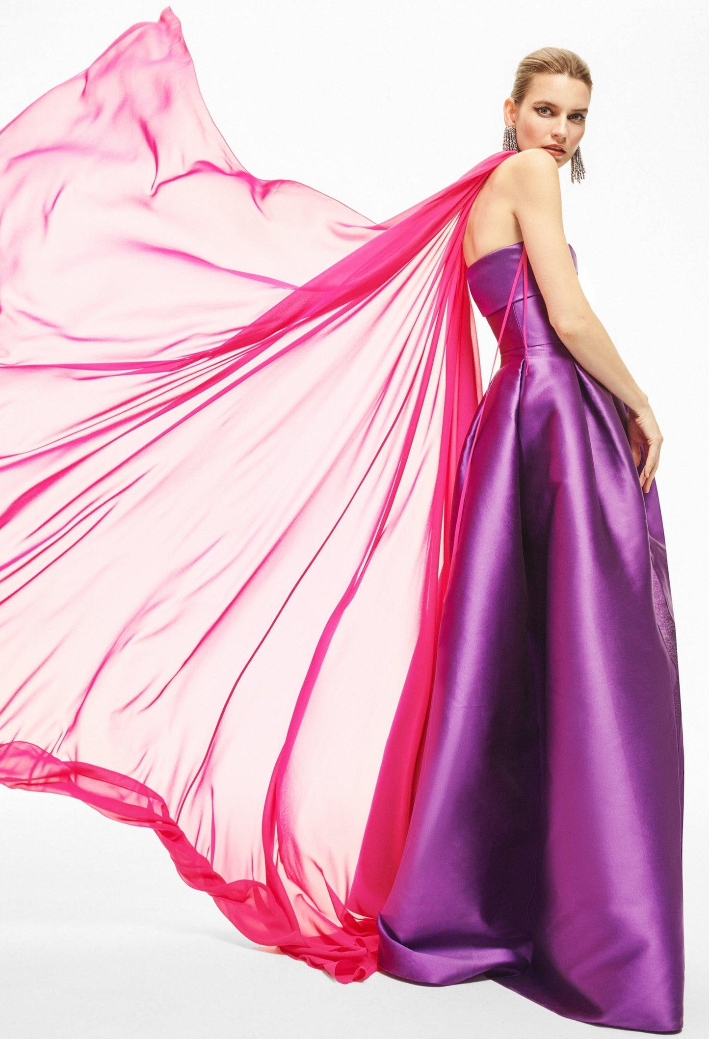 Deliah Gown - Violet - Final Sale